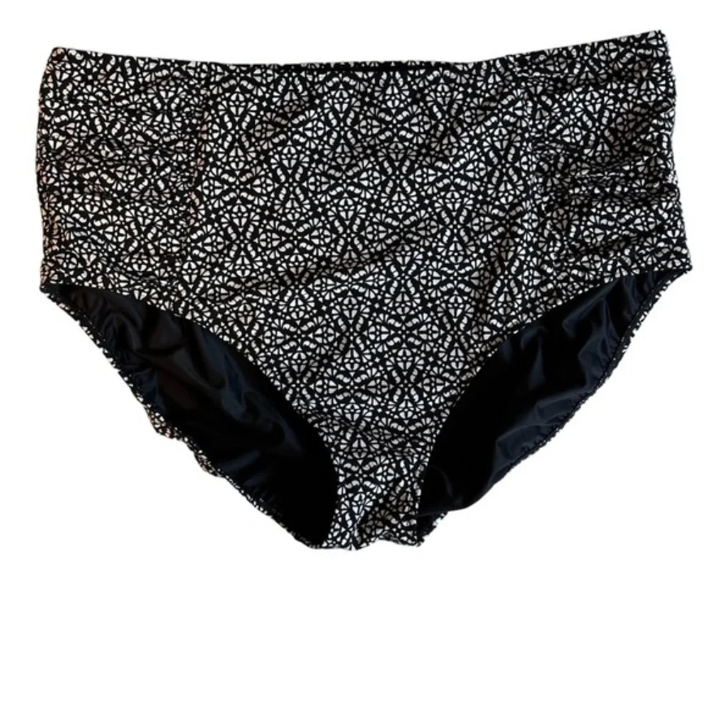 LL Bean‎ Slimming Swimwear Brief Sunblocking UPF 40+ Women’s Bottom SZ 22W